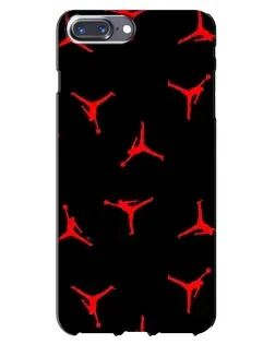 Чехол для iPhone 7 Plus с картинкой «Jordan Red Pattern» Чехол для iPhone 7 Plus с картинкой «Jordan Red Pattern»