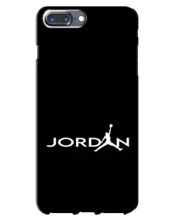Чехол для iPhone 7 Plus с картинкой «Jordan White Logo»