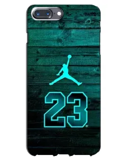 Чехол для iPhone 7 Plus с картинкой «Jordan Cyan 23»