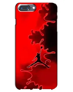 Чехол для iPhone 7 Plus с картинкой «Jordan Red Smoke»