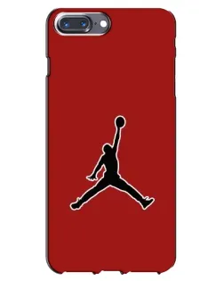 Чехол для iPhone 7 Plus с картинкой «Jordan Red Back»