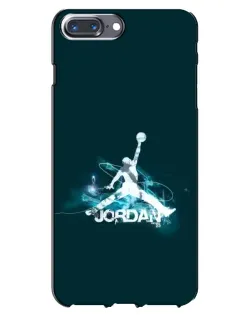 Чехол для iPhone 7 Plus с картинкой «Jordan Blue Fire»
