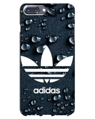 Чехол для iPhone 7 Plus с картинкой «Adidas Trefoil Blue»