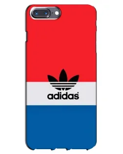 Чехол для iPhone 7 Plus с картинкой «Ретро блоки Adidas»