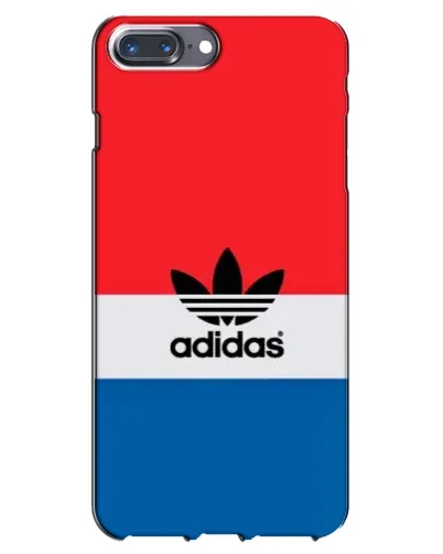 Чехол для iPhone 7 Plus с картинкой «Ретро блоки Adidas»