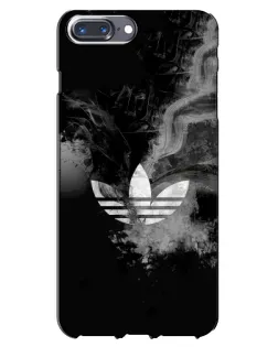 Чехол для iPhone 7 Plus с картинкой «Абстрактный дым Adidas»
