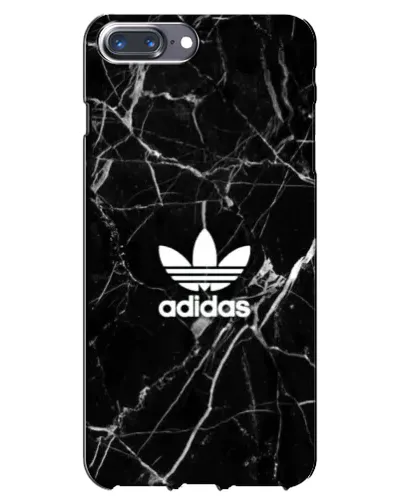 Чехол для iPhone 7 Plus с картинкой «Белый мрамор Adidas»