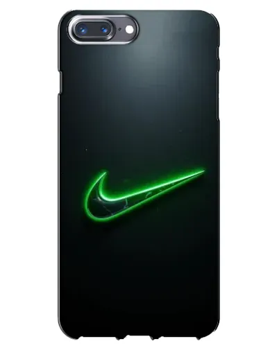 Чехол для iPhone 7 Plus с картинкой «Неоновый контур Nike»