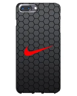 Чехол для iPhone 7 Plus с картинкой «Nike — карбоновая сетка» Чехол для iPhone 7 Plus с картинкой «Nike — карбоновая сетка»