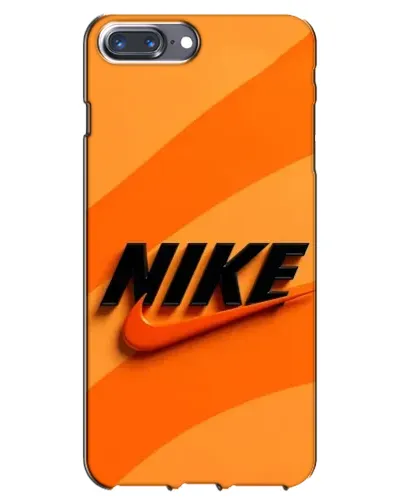 Чехол для iPhone 7 Plus с картинкой «Оранжевый драйв Nike»