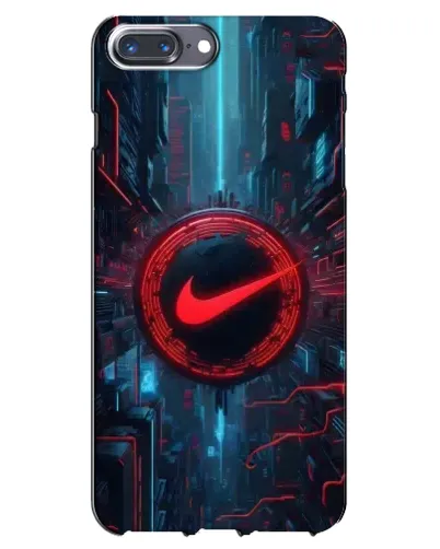 Чехол для iPhone 7 Plus с картинкой «Техногенный стиль Nike»