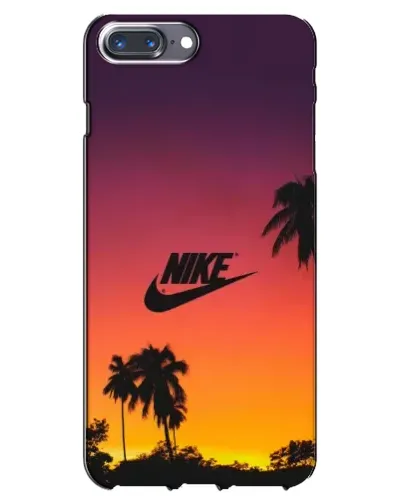 Чехол для iPhone 7 Plus с картинкой «Nike на закате солнца»