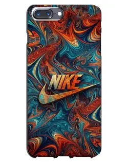 Чохол для iPhone 7 Plus з картинкою «Nike в абстракції»
