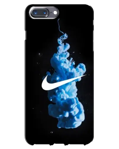 Чехол для iPhone 7 Plus с картинкой «Nike и синий дым»