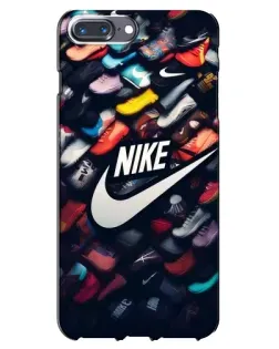 Чохол для iPhone 7 Plus з картинкою «Колекція кросівок Nike»