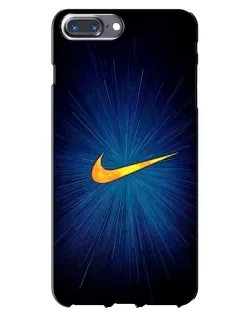Чохол для iPhone 7 Plus з картинкою «Синій пульс Nike»