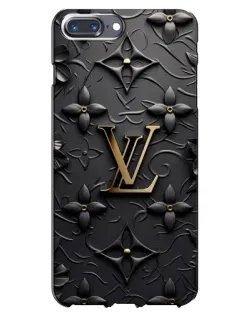 Чехол для iPhone 7 Plus с картинкой «Кожаная текстура LV»
