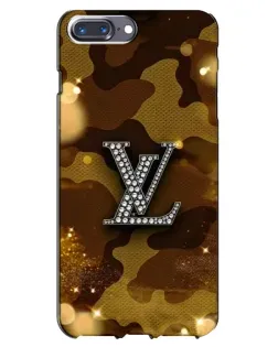 Чехол для iPhone 7 Plus с картинкой «Камуфляжный Louis Vuitton»