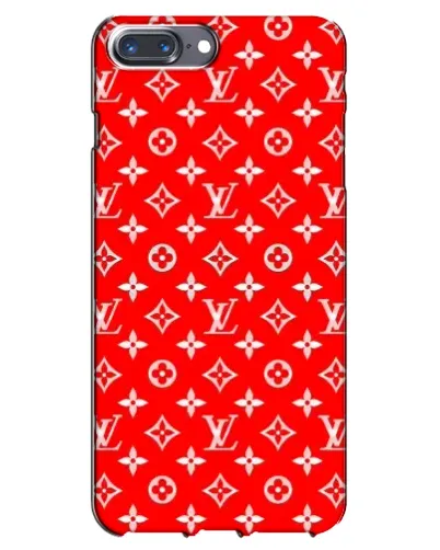 Чехол для iPhone 7 Plus с картинкой «Яркий паттерн LV»