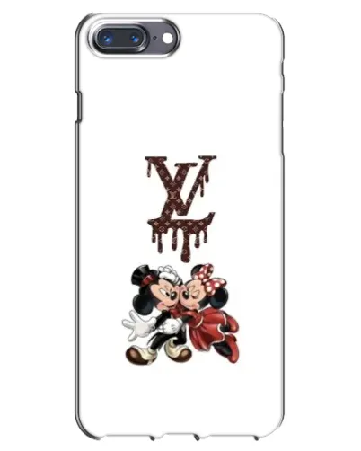 Чехол для iPhone 7 Plus с картинкой «LV и Микки Маус»