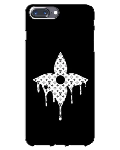 Чехол для iPhone 7 Plus с картинкой «Цветочная монограмма»