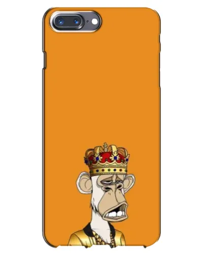 Чехол для iPhone 7 Plus с картинкой «Золотая обезьяна Bored Ape»