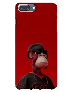 Чехол для iPhone 7 Plus с картинкой «Bored Ape в красном» Чехол для iPhone 7 Plus с картинкой «Bored Ape в красном»