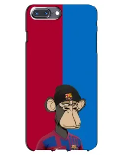 Чохол для iPhone 7 Plus з картинкою «Bored Ape — фанат Барси» Чохол для iPhone 7 Plus з картинкою «Bored Ape — фанат Барси»