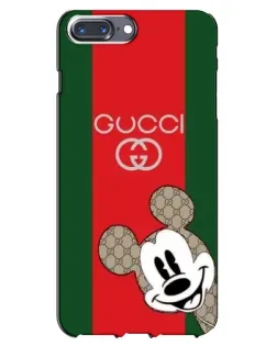 Чохол для iPhone 7 Plus з картинкою «Gucci — смуги та Міккі» Чохол для iPhone 7 Plus з картинкою «Gucci — смуги та Міккі»