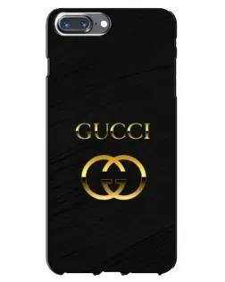 Чохол для iPhone 7 Plus з картинкою «Золотий логотип Gucci» Чохол для iPhone 7 Plus з картинкою «Золотий логотип Gucci»