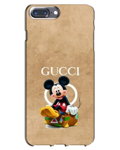 Чохол для iPhone 7 Plus з картинкою «Міккі Маус Gucci — крафт» Чохол для iPhone 7 Plus з картинкою «Міккі Маус Gucci — крафт»