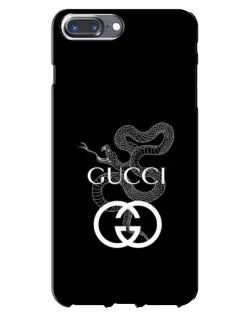Чохол для iPhone 7 Plus з картинкою «Gucci — срібна змія» Чохол для iPhone 7 Plus з картинкою «Gucci — срібна змія»