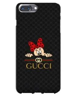 Чохол для iPhone 7 Plus з картинкою «Мінні Маус Gucci — чорний» Чохол для iPhone 7 Plus з картинкою «Мінні Маус Gucci — чорний»