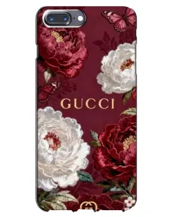 Чохол для iPhone 7 Plus з картинкою «Gucci — бордові троянди» Чохол для iPhone 7 Plus з картинкою «Gucci — бордові троянди»