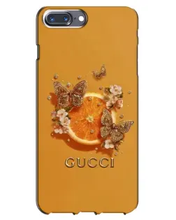 Чохол для iPhone 7 Plus з картинкою «Gucci — золоті метелики» Чохол для iPhone 7 Plus з картинкою «Gucci — золоті метелики»
