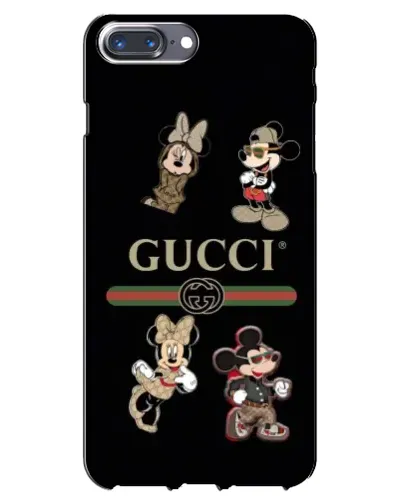 Чехол для iPhone 7 Plus с картинкой «Gucci — герои Disney и монограмма» Чехол для iPhone 7 Plus с картинкой «Gucci — герои Disney и монограмма»