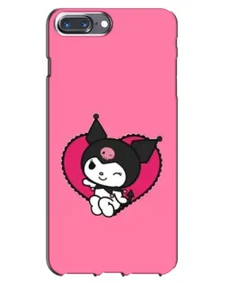 Чехол для iPhone 7 Plus с картинкой «Kuromi — любовь в сердце» Чехол для iPhone 7 Plus с картинкой «Kuromi — любовь в сердце»
