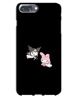 Чехол для iPhone 7 Plus с картинкой «My Melody и Kuromi» Чехол для iPhone 7 Plus с картинкой «My Melody и Kuromi»