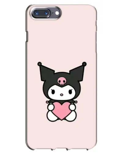 Чехол для iPhone 7 Plus с картинкой «Kuromi и сердце»