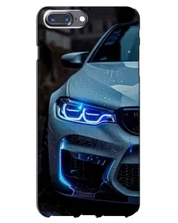 Чохол для iPhone 7 Plus з картинкою «Погляд BMW з синіми фарами» Чохол для iPhone 7 Plus з картинкою «Погляд BMW з синіми фарами»