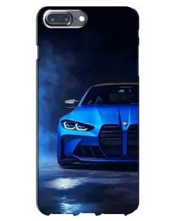 Чохол для iPhone 7 Plus з картинкою «Блакитна BMW M4» Чохол для iPhone 7 Plus з картинкою «Блакитна BMW M4»
