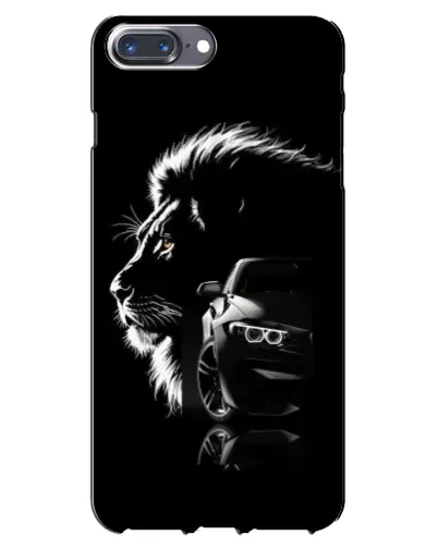 Чохол для iPhone 7 Plus з картинкою «BMW та лев»