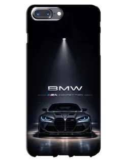 Чохол для iPhone 7 Plus з картинкою «BMW крізь нічне місто» Чохол для iPhone 7 Plus з картинкою «BMW крізь нічне місто»