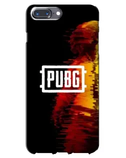 Чохол для iPhone 7 Plus з картинкою «Яскравий логотип PUBG»