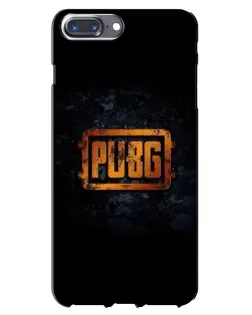 Чохол для iPhone 7 Plus з картинкою «PUBG — золотий логотип»