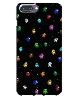 Чохол для iPhone 7 Plus з картинкою «Екіпаж Among Us»
