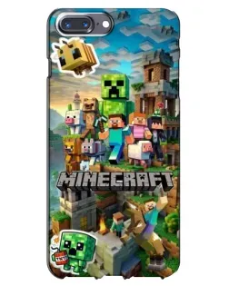 Чехол для iPhone 7 Plus с картинкой «Замок Minecraft» Чехол для iPhone 7 Plus с картинкой «Замок Minecraft»