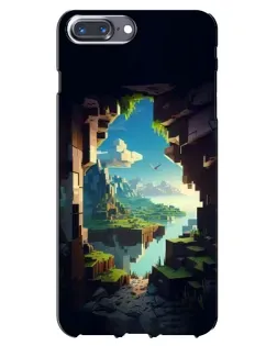 Чехол для iPhone 7 Plus с картинкой «Вид из пещеры» Чехол для iPhone 7 Plus с картинкой «Вид из пещеры»
