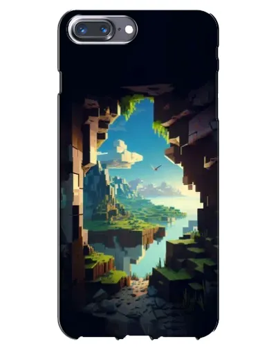 Чехол для iPhone 7 Plus с картинкой «Вид из пещеры»