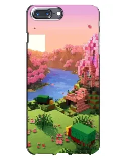 Чехол для iPhone 7 Plus с картинкой «Розовое дерево Minecraft» Чехол для iPhone 7 Plus с картинкой «Розовое дерево Minecraft»